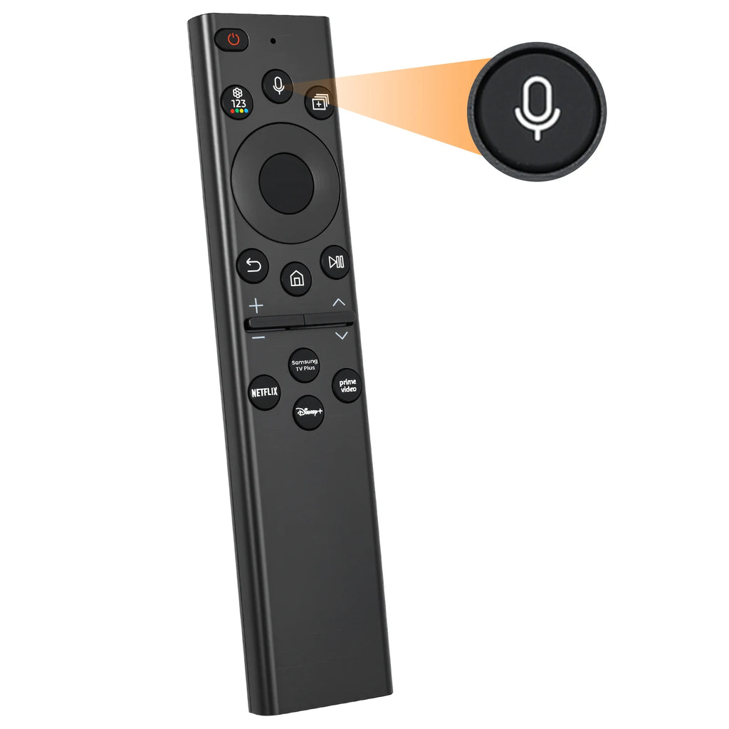 for Samsung TV Remote with Voice Control - Replacement for 2018-2026 Samsung Smart TVs (Frame/QLED/Crystal), No Solarcell