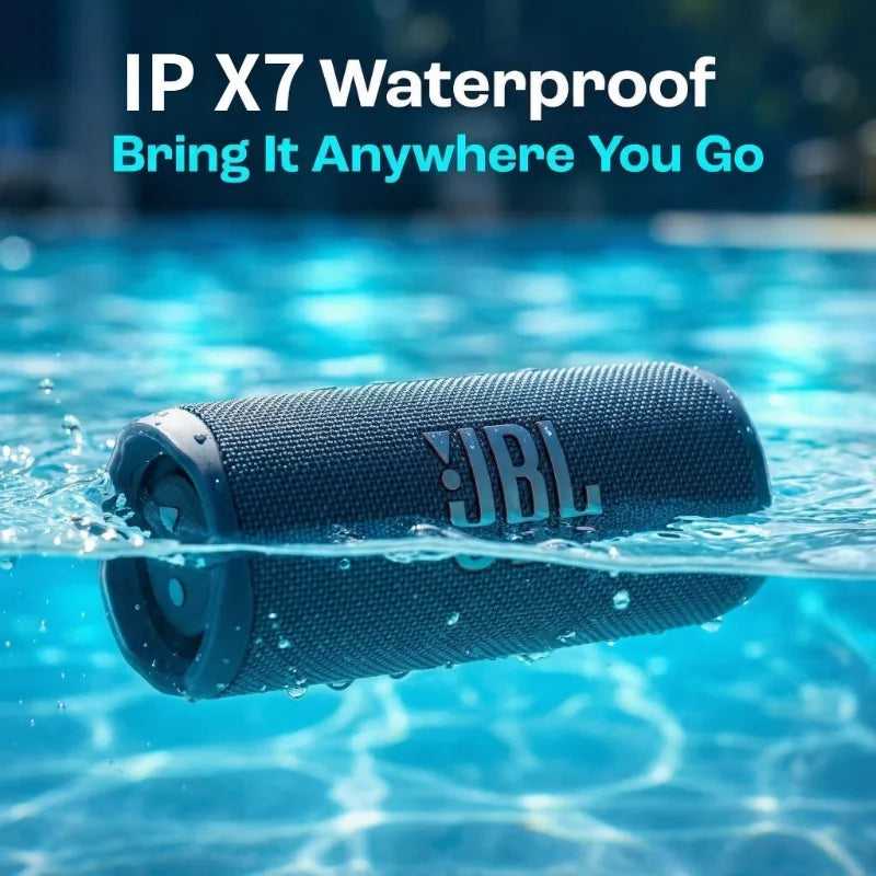JBL FLIP 6  Portable Bluetooth Speaker IPX7 Waterproof Wireless Stereo Bass Speaker for Outdoor Travel Camping Home Party