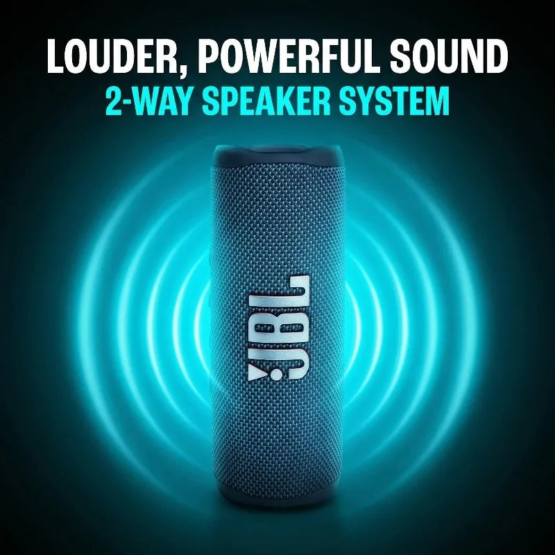 JBL FLIP 6  Portable Bluetooth Speaker IPX7 Waterproof Wireless Stereo Bass Speaker for Outdoor Travel Camping Home Party