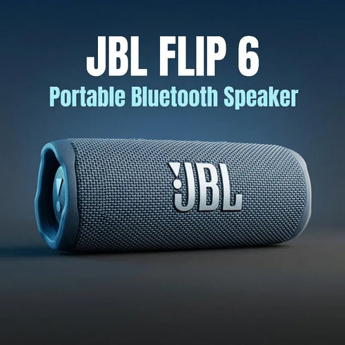 JBL FLIP 6  Portable Bluetooth Speaker IPX7 Waterproof Wireless Stereo Bass Speaker for Outdoor Travel Camping Home Party