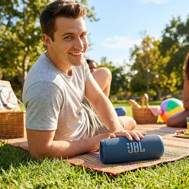 JBL FLIP 6  Portable Bluetooth Speaker IPX7 Waterproof Wireless Stereo Bass Speaker for Outdoor Travel Camping Home Party