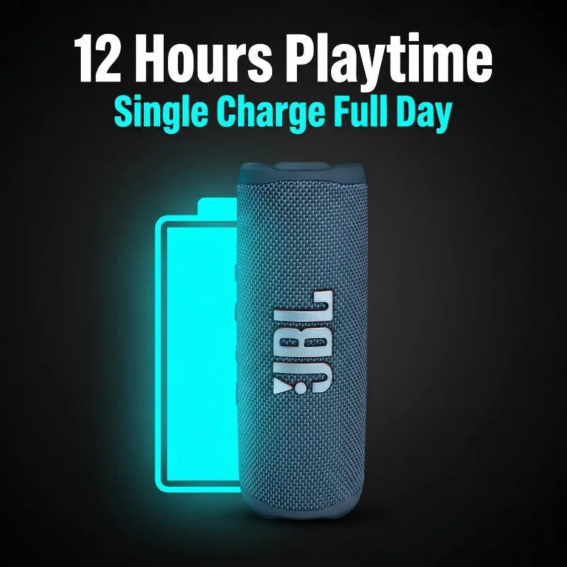 JBL FLIP 6  Portable Bluetooth Speaker IPX7 Waterproof Wireless Stereo Bass Speaker for Outdoor Travel Camping Home Party